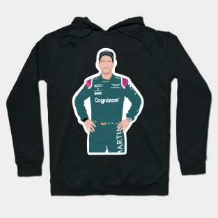 Sebastian Vettel for Aston Martin Formula One 2021 Hoodie